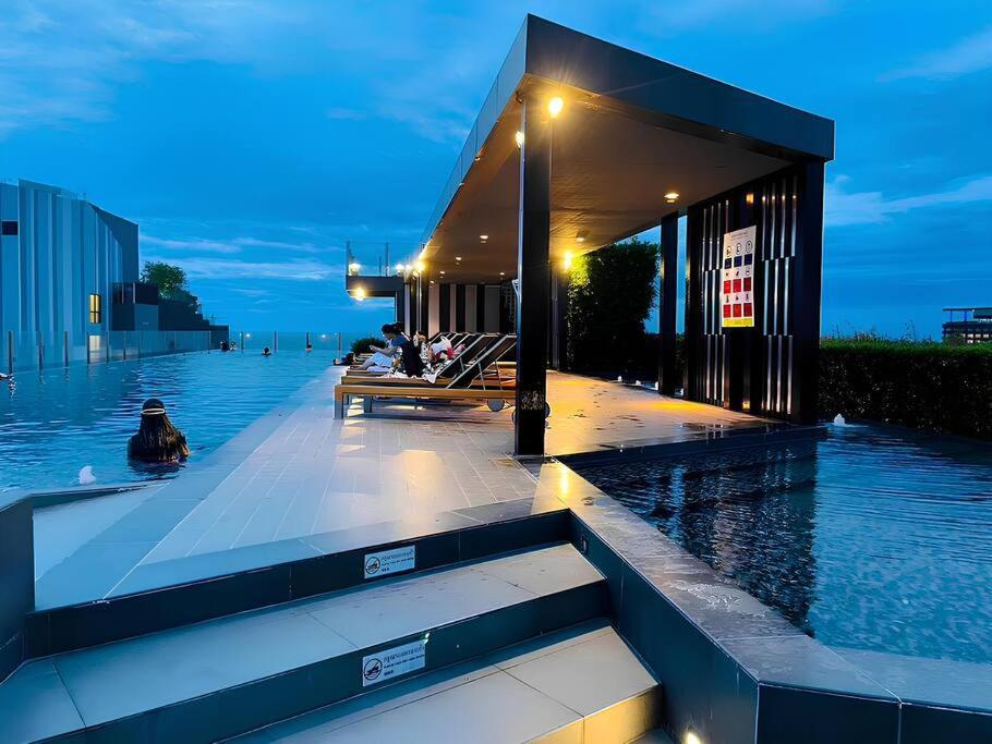 Sea View 2 Bed Room Condo @ Central Pattaya Esterno foto