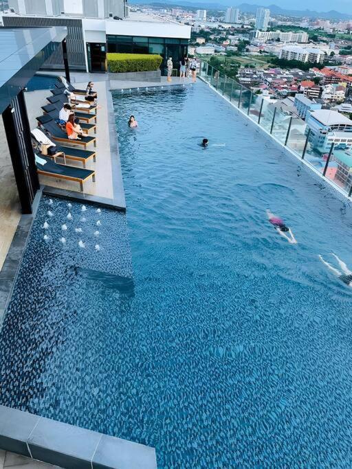 Sea View 2 Bed Room Condo @ Central Pattaya Esterno foto