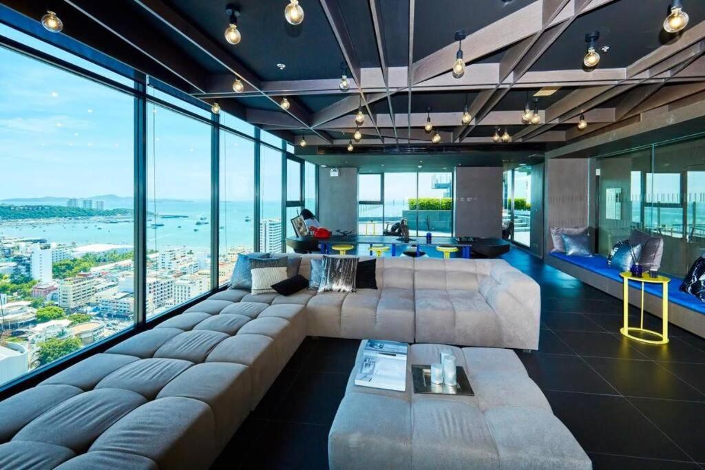 Sea View 2 Bed Room Condo @ Central Pattaya Esterno foto