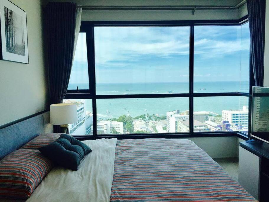 Sea View 2 Bed Room Condo @ Central Pattaya Esterno foto