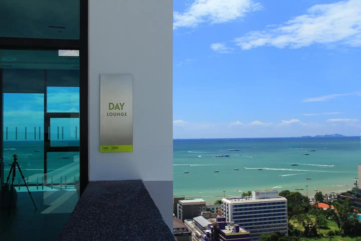Sea View 2 Bed Room Condo @ Central Pattaya Esterno foto